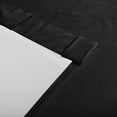 thumbnail image 3 of SUN+BLK 52" x 84" 2-Pack Velvet Total Blackout Curtain Set, Black, 3 of 10