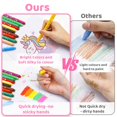 thumbnail image 4 of Set de crayones DreamCandy Twist, 24 colores, lavable para niños de 5 a 12 años, 4 of 8