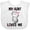 AA-White, variant on Inktastic My Aunt Loves Me Kitty Girls Baby Bib