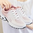 thumbnail image 5 of Women Running Shoes,Tennis Shoes Womens,Womens Sneakers Air Cushion Running Shoes Lightweight Tennis Walking Shoes Mesh Breathable Gym Work Fashion Sneakers Athletic Comfortable Casual,Pink,6, 5 of 8