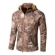 thumbnail image 1 of Chaqueta táctica de camuflaje con capucha para hombre, para otoño e invierno, para exteriores, estilo militar, softshell, forro polar, impermeable, resistente al viento, cálida, para caza y sende, 1 of 5
