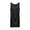 Z-Black245, variant on Women's Dresses Summer Classic V Neck Sleeveless Comfortable Basic Mini Solid Color Loungewear Ladies Fashion Tank Dress