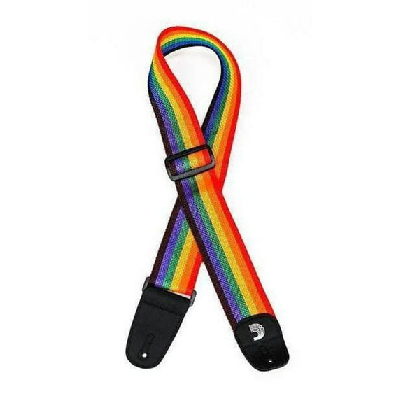 D'Addario Planet Waves Polypro Guitar Strap | Rainbow