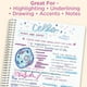 thumbnail image 5 of Rotuladores de doble punta Zebra Pen Mildliner, paquete de 8 colores neutros, 5 of 8
