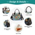 thumbnail image 3 of FORMRS Insulated Lunch Bag for Work School Unisex Large Capacity Cooler with Shoulder Strap, Art Goldfish, 3 of 6