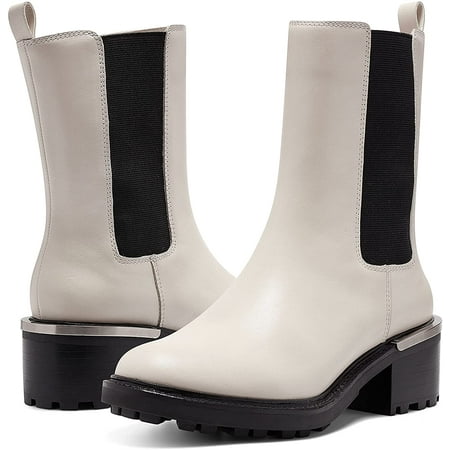 UPC 191707182653 product image for Vince Camuto Womens Kourtly Chelsea Ankle Boot 8 New Cream | upcitemdb.com