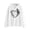 White, variant on BJUTIR Womens Sweatshirt Oversized Hoodie Womens Casual Butterfly Printing Pullover Hooded Pocket Long Sleeve Sweatshirts