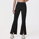 thumbnail image 1 of MKLEKYY Leggings acampanados con bolsillos para mujer, leggings de entrenamiento, leggings de levantamiento de pesas para gimnasio y yoga., 1 of 4