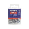 thumbnail image 2 of Forgefix Hexagonal Nuts With Nylon Inserts, S/s, 2 of 2