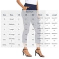thumbnail image 3 of Women's Soft Stretchy Straight Leg Pants with Elastic Mid Waistband and Pockets, Casual Work Lounge Business Travel Pants, Womens | VerBelle,Navy L, 3 of 6