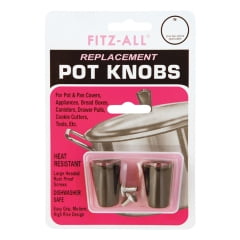 

2PC Tops Tops - 55706 - Plastic Replacement Pot Knob Black