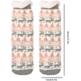 thumbnail image 2 of Calcetines de pantuflas suaves de punto navideño YONGSHENG para mujer, 2 of 5