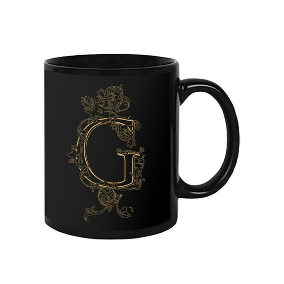 Vintage Letter G Design Mug Unisex's -Image by Shutterstock
