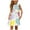 Green, variant on LUOGENLI Girls Dresses 5T Fancy Girls Fashion Cute Spring and Summer Printed Round Neck Sleeveless Casual Dress Girls Dresses Size 5 White Dresses for Girls 8-10 Tight 5-6