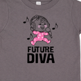 thumbnail image 4 of Inktastic Future Diva Baby Girl Singer Girls Toddler T-Shirt, 4 of 5