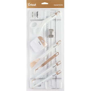 Cricut Starter Bundle, Beginner Guide, Basic Tool Kit, Sketch Pen Set,  Replacement Blades, Permanent Vinyl Pack
