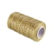 thumbnail image 3 of Hilo encerado de costura Uxcell de 4'' para cuero marrón 1 pieza, 3 of 5