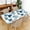 Blue-Mountain, variant on YESAD Waterproof Fitted Rectangle Tablecloth With Elastic Edge, Wipeable Table Cover For 6 Ft Tables, Perfect For Outdoor Picnic & Camping,24x48in,Peach-Cookie-Ditsy