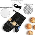 thumbnail image 3 of (Exploring The Solar System) 4 Oven Mitts and Pot Holders Sets Farmhouse Kitchen Gloves for Cooking Grilling Baking BBQ Mushroom Pot Holders Cook Essentials Accessories, 3 of 6