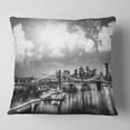 thumbnail image 2 of Designart Amazing Night in New York City - Cityscape Photo Throw Pillow - 18x18, 2 of 5
