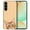 Orange Tabby Kitten Cat On Sunset Background, variant on WIRESTER Shockproof Soft Rubber Cover Case for Samsung Galaxy S24 FE 6.7", Animal Siamese Kitten Cat On Pale Aqua Background