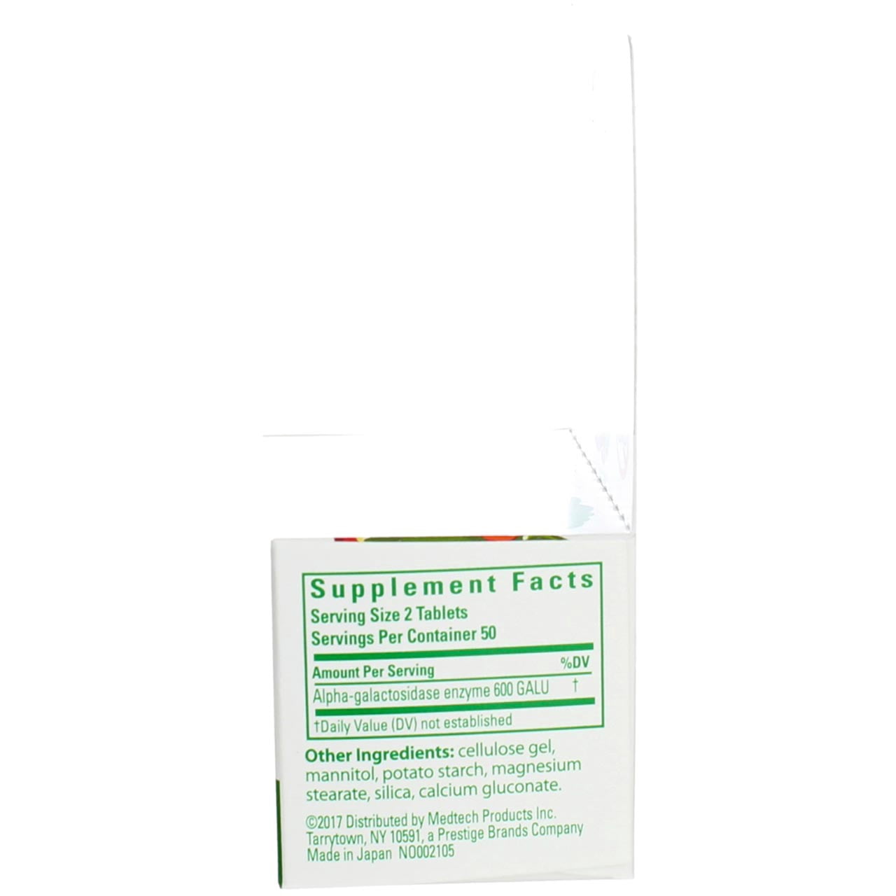 6 Pack - Beano Food Enzyme Dietary Supplement, Tablets, 100 Each