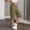 *Army Green, variant on Women's Elastic Back Waist Knee Length Cargo Shorts,Casual Button Flap Pants with Pockets Navy,Womens Plus S