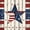 Patriotic 02, variant on Manfei Watercolor American Flag Queen Comforter Set, God Bless The USA Print Comforter Sets Queen, Red White Blue, Black Reversible 3 Pieces, 1 Comforter and 2 Pillowcases