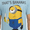 Light Blue Mineral Wash, variant on Despicable Me, Minions Men's & Big Men's Graphic T-Shirt, That's Good, Sizes S-3XL