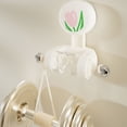 thumbnail image 3 of Inteprter Soporte de cabezal de ducha libremente ajustable Quitar sin residuos ABS preferido libremente ajustable hacia arriba Juegos de accesorios de baño Rosa, 3 of 6