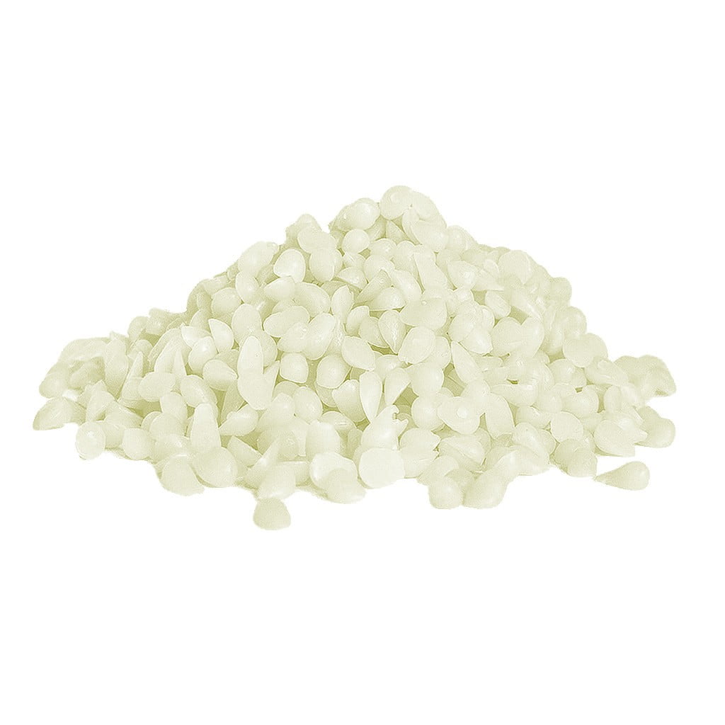 Beeswax Pellets Beeswax for Candle Making Natural White Beeswax DIY Craft Pure Bee Wax for Candle Making Craft Lovers & Homemade Beauty Users 100g DIY Beeswax