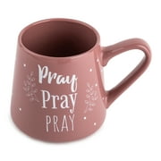 Thyme & Table Pray Ceramic Coffee Mug, 16 fl oz