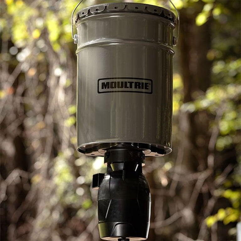 Moultrie 30 Lb. All-in-One Metal Hanging Deer Feeder At Tractor Supply Co