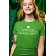 thumbnail image 2 of St Patricks Day Lets Get Lucked Up Juniors Soft T Shirt, 2 of 5