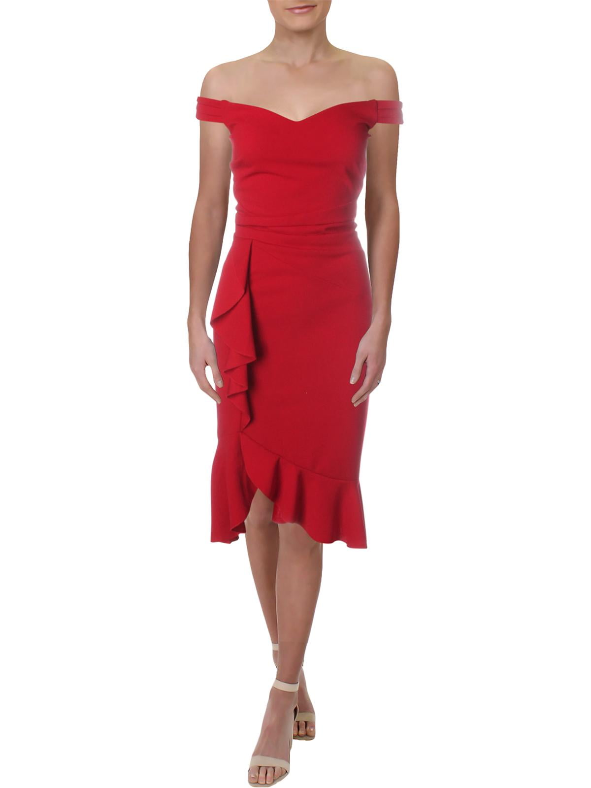 honey and rosie red dress