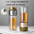 thumbnail image 4 of Infusifie Tea Infuser, 2025 New Glass Tea Infuser Bottle, Double-Layered Glass Tea Infuser Bottle 280ml green, 4 of 7