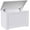 White, variant on Box Storage Chest, Wooden Trunk Bench w/Flip-top Lid & Safety Hinge, Bedroom Storage w/ 100L Storage Area (Pink)