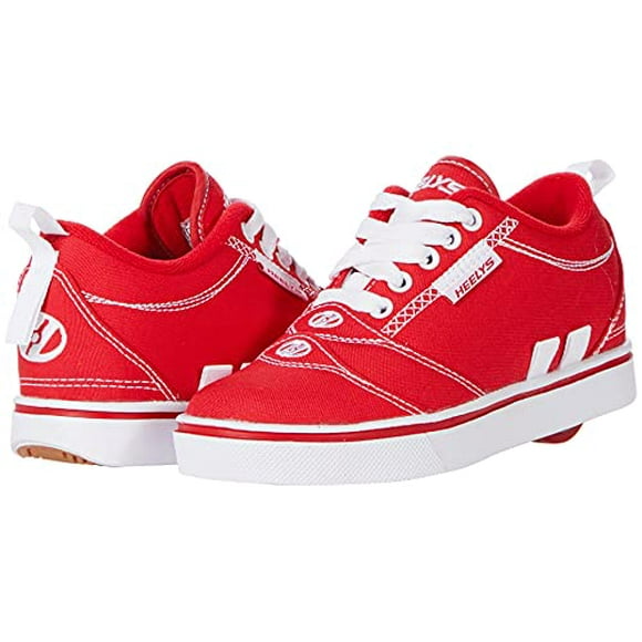 HEELYS Pro 20 Plus Little Kid Big Kid Adult Red White Gum 7 Men s, 8 Women s M