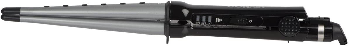 Conair Titanium Tourmaline Split Barrel Conical Multi Functional 並行輸入品 Conair Titanium Tourmaline Split Barrel Conical All In One Iron