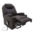 thumbnail image 4 of Sillón Reposet Reclinable Eléctrico Murcia|Vinipiel | Confort de Alta Tecnología | Masaje y USB | Color Café, 4 of 5