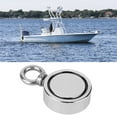 thumbnail image 1 of Akozon Neodymium Fishing Magnets With 10M Rope 300KG Strong Pull Sea Fishing Hunting Salvage Recovery, 1 of 8