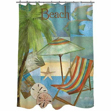 Thumbprintz Beach Memories B Shower Curtain