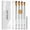 Sliver(Size 6/10/12/14), variant on Saviland 4Pcs Acrylic Nail Brush Sets - Nail Art Brush for Acrylic Powder Application(Size 8/10/12/14)