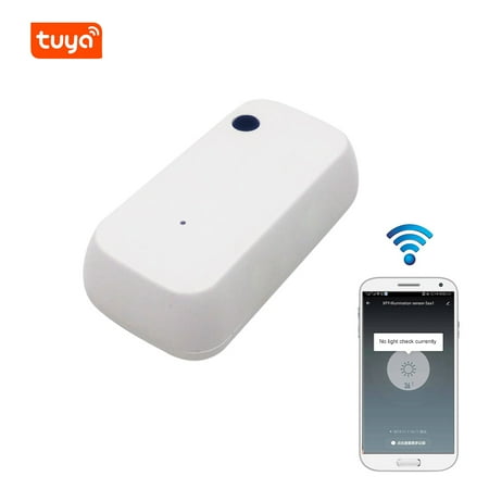 

Aibecy Light Sensor Working with Smart Life App Linkage Intelligence Illumination Sensor Powered by TuYa