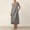 Gray, variant on Summer Dresses for Women Short Sleeve V Neck A-Line Midi Dress ,Women's & Women's Plus White,Size S-2XL