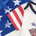 thumbnail image 7 of Baby Onesies Boy Infants Jumpsuit Cute Comfortable 4th Of July Outfit Baby Boy Girl Romper USA Bodysuit Fourth Of July Memorial Summer Bodysuit, 7 of 7