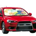 thumbnail image 2 of Windshield Sun Shade Foldable Car Front Window Sunshade For Car Suv Trucks Vans - Best Heat Shield Blocker Visor Cover Blocks Uv Rays And Keeps Your Vehicle Cool-Small, 2 of 5