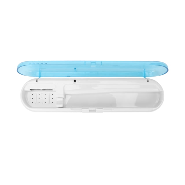 Toothbrush Cleaner, Firm UV Toothbrush Cleaning Box ABS Micro Switch Stable For Home Travel