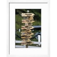 thumbnail image 2 of Mileage Sign Pointing Directions in Puerto Williams, Animals Figurative Scenic Framed Art Print Wall Art by Paul Souders Sold by Art.Com, 2 of 6
