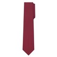 thumbnail image 3 of Jacob Alexander Men's Tone on Tone Metallic Regular Length Neck Tie - Burgundy, 3 of 5
